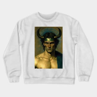 Taurus - The Second Zodiac Sign - The Bull Crewneck Sweatshirt